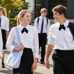 Adjustable Criss-Cross School Bow Tie